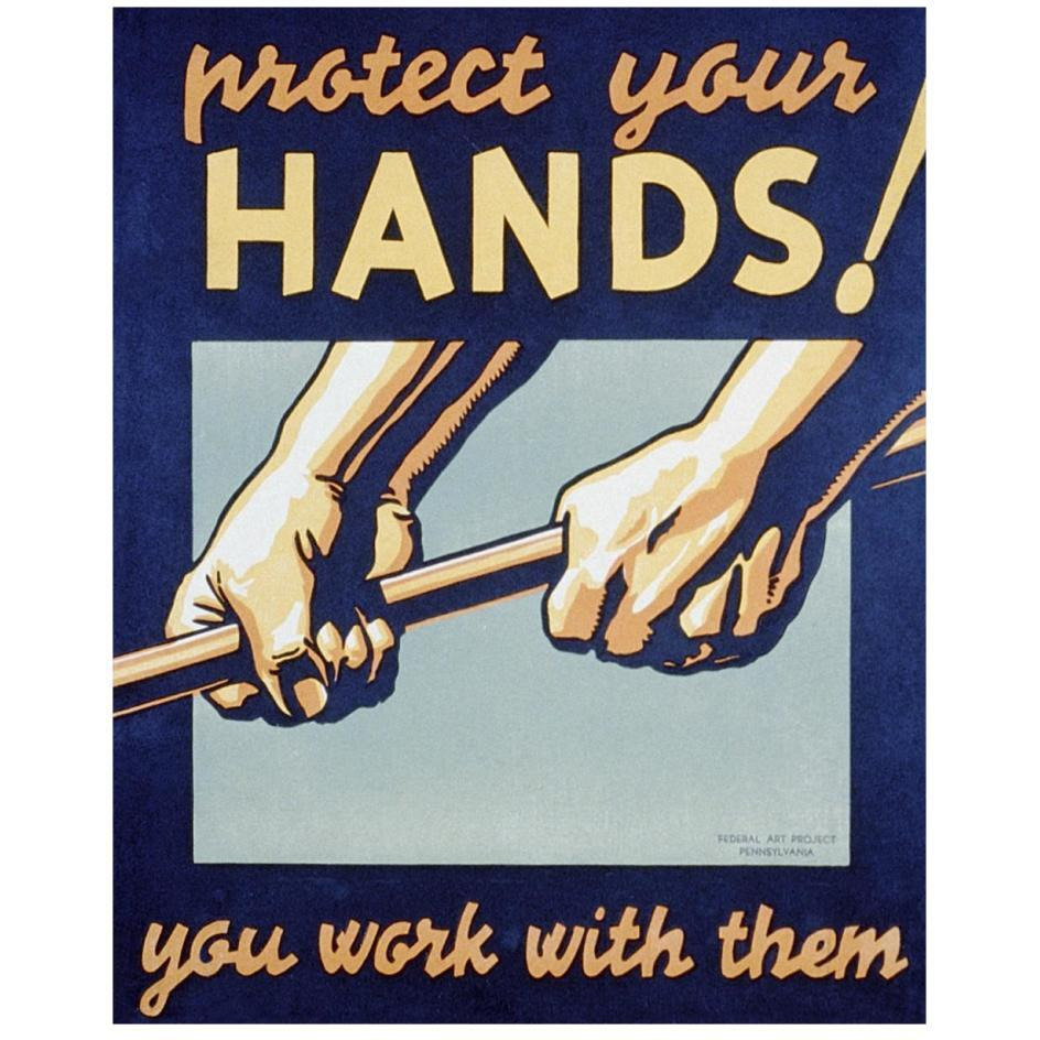 Protect your hands-Paper Art-22&quotx26"