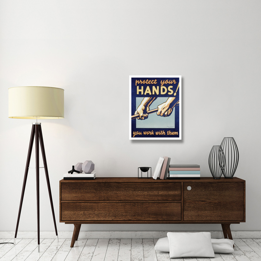 Protect your hands-Paper Art-24&quotx30"