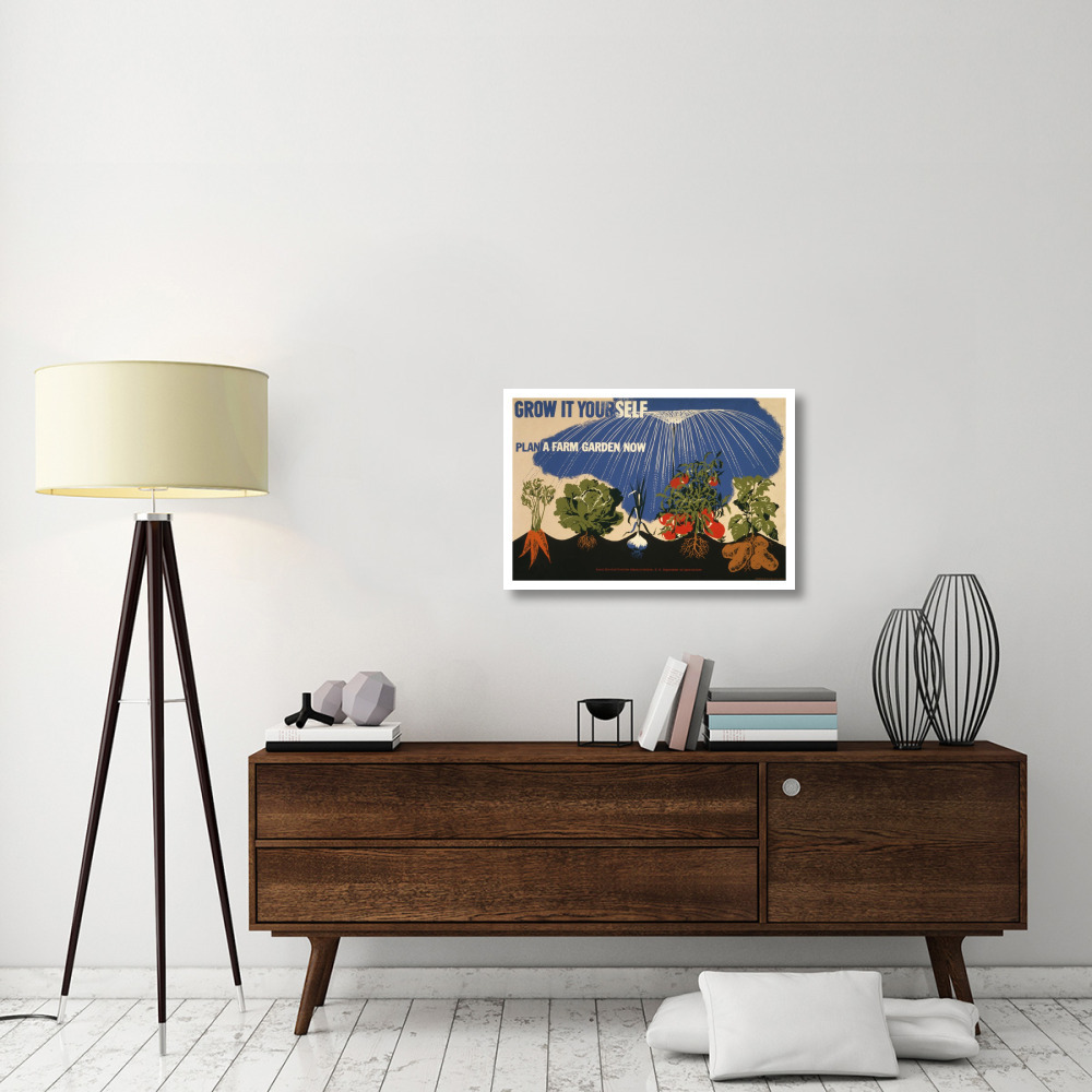 Grow it yourself - Plan a farm garden now-Paper Art-32&quotx22"