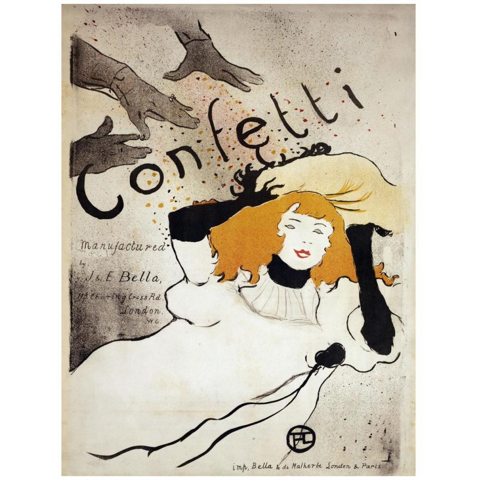 Confetti-Paper Art-32&quotx42"