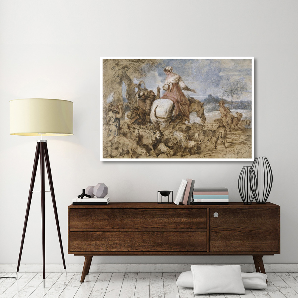 Pastoral Journey-Paper Art-62&quotx42"