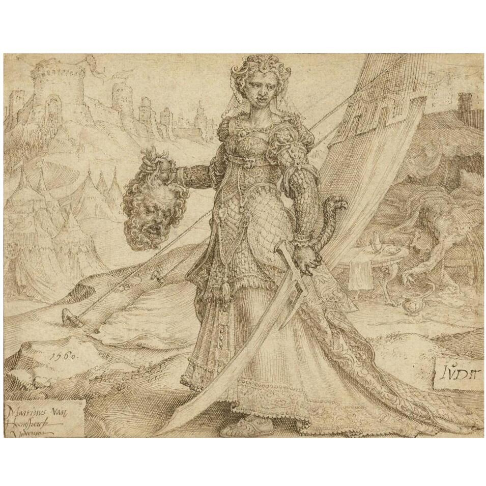 Judith-Paper Art-37&quotx30"