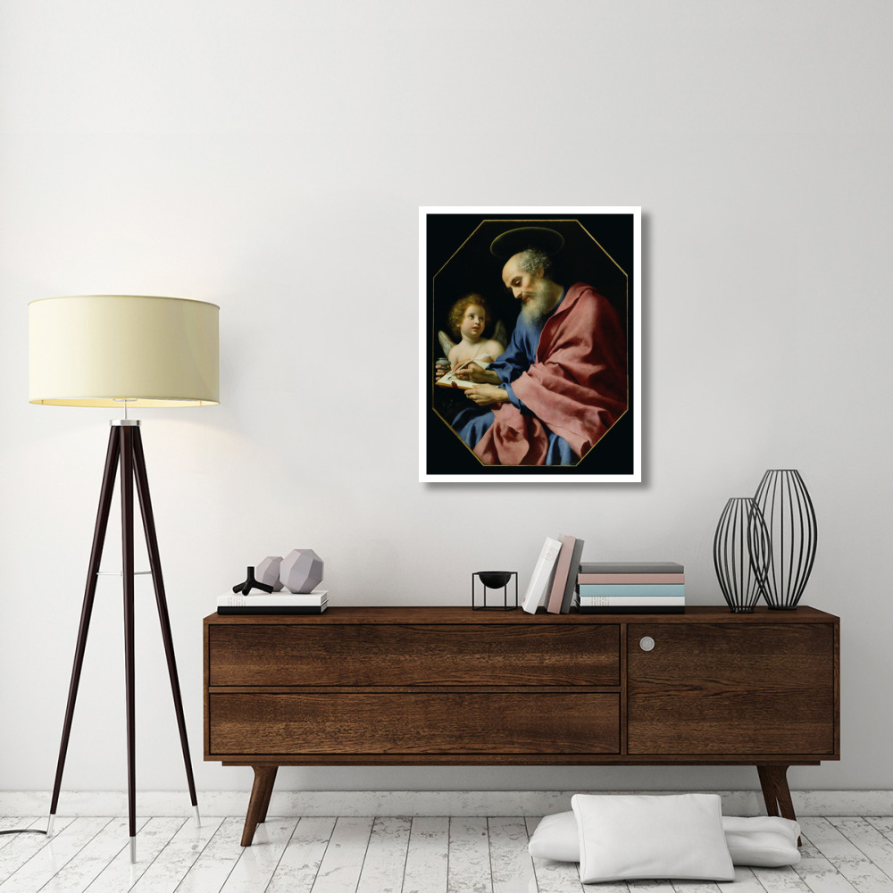 St. Matthew Writing His Gospel-Paper Art-30&quotx37"