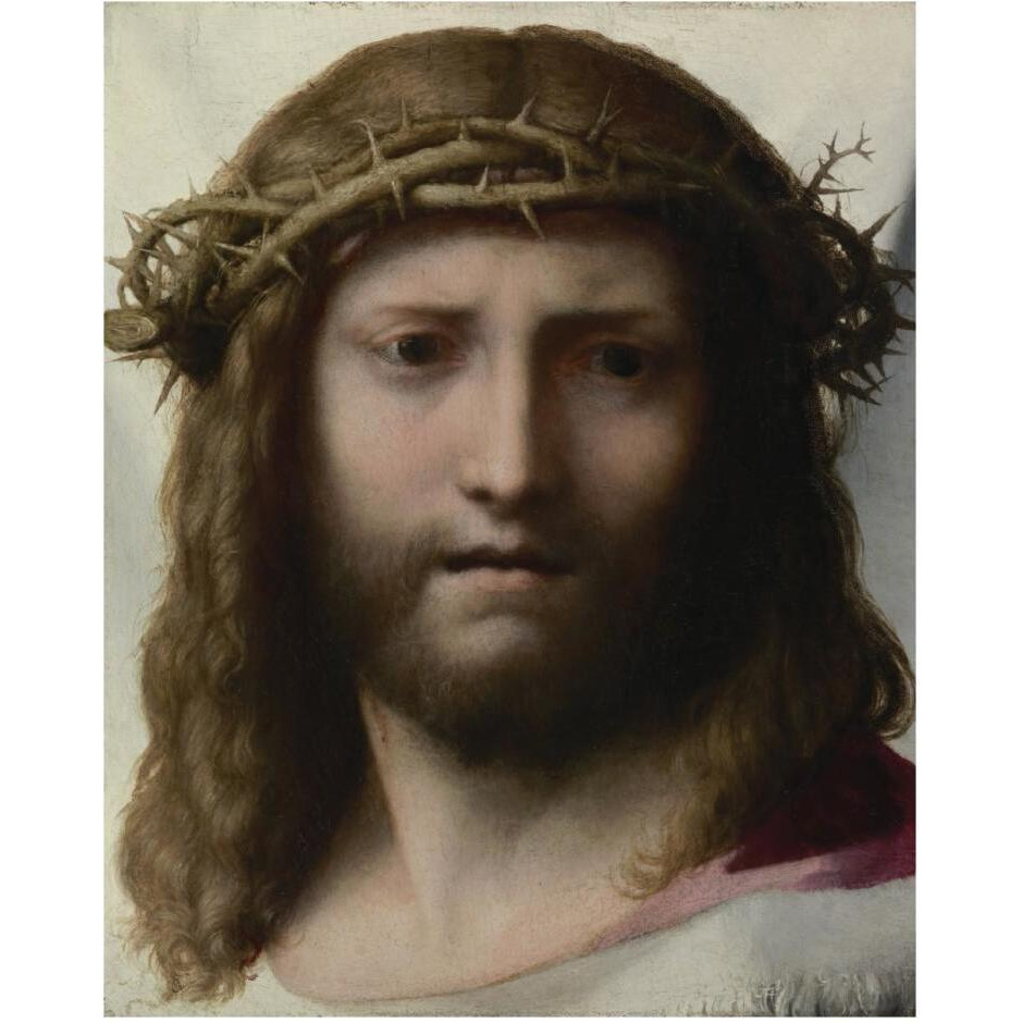 Head of Christ-Paper Art-24&quotx30"