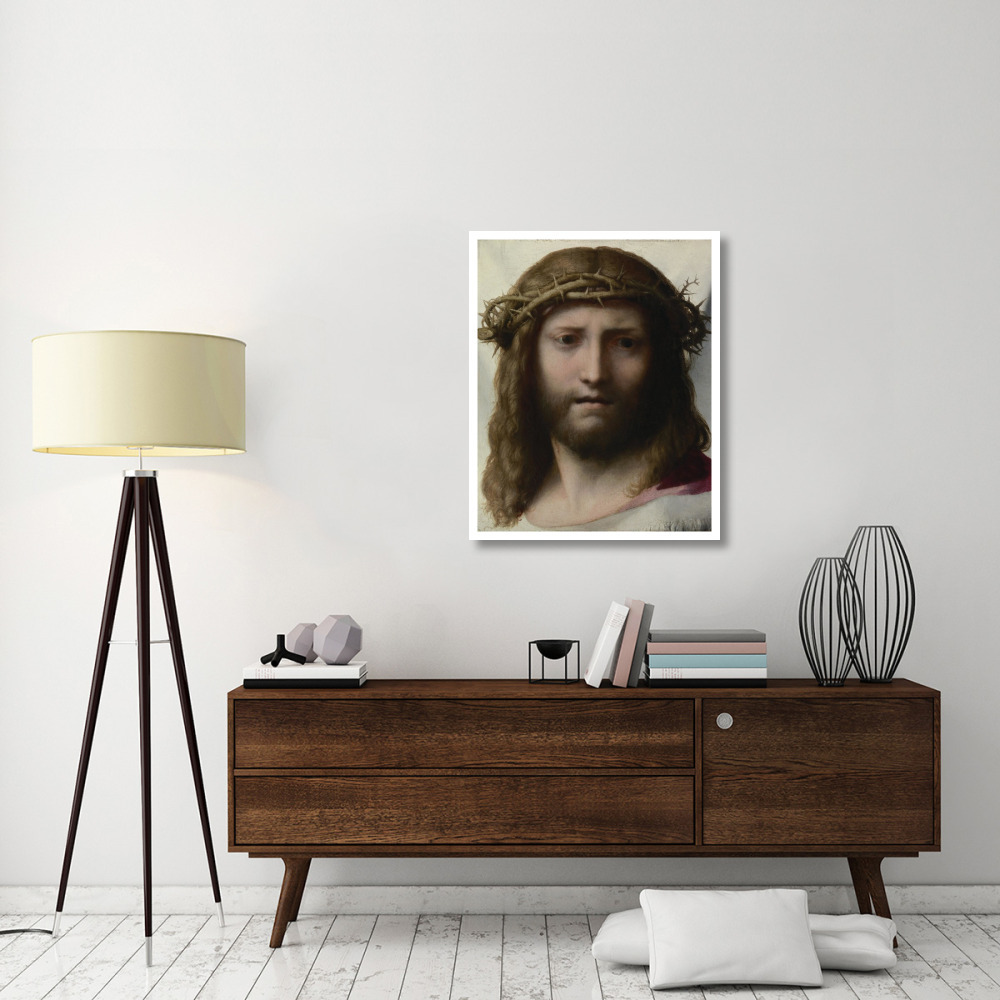 Head of Christ-Paper Art-30&quotx37"