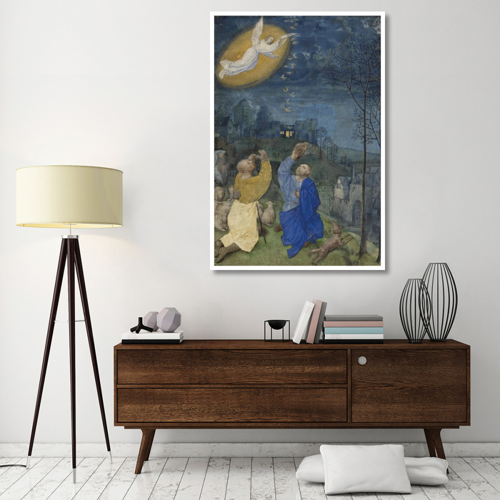 The Annunciation to the Shepherds-Paper Art-42&quotx62"