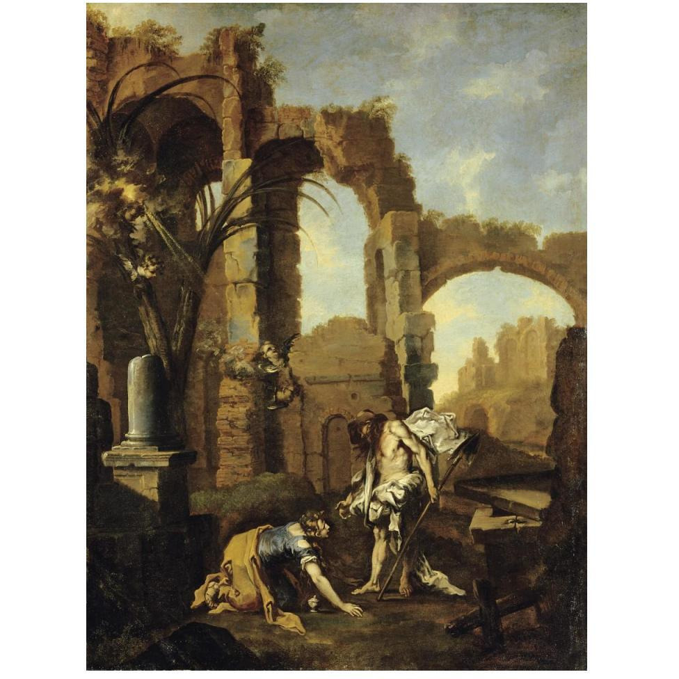 Noli Me Tangere-Paper Art-38&quotx50"