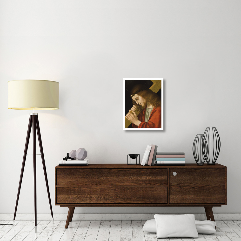 Christ Carrying the Cross-Paper Art-20&quotx26"
