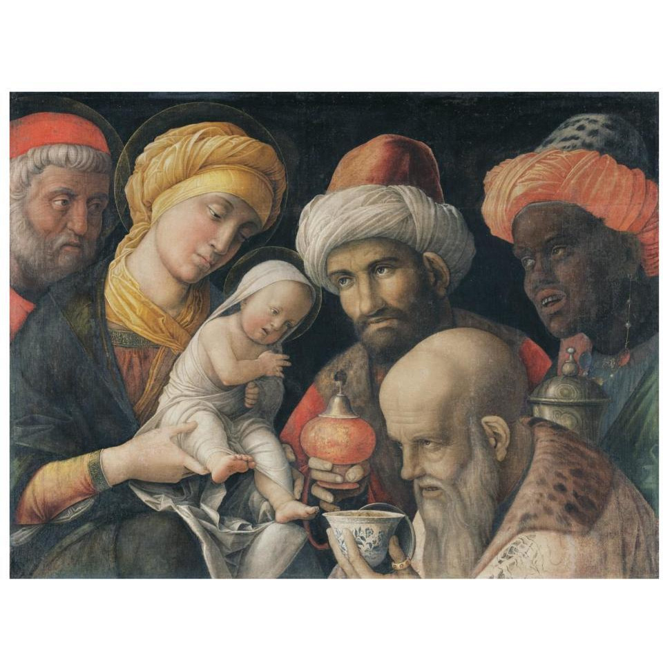 Adoration of the Magi-Paper Art-34&quotx26"