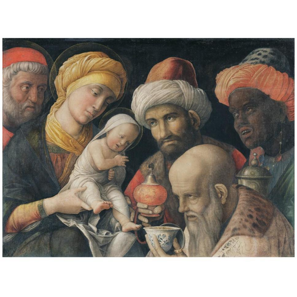 Adoration of the Magi-Paper Art-42&quotx32"