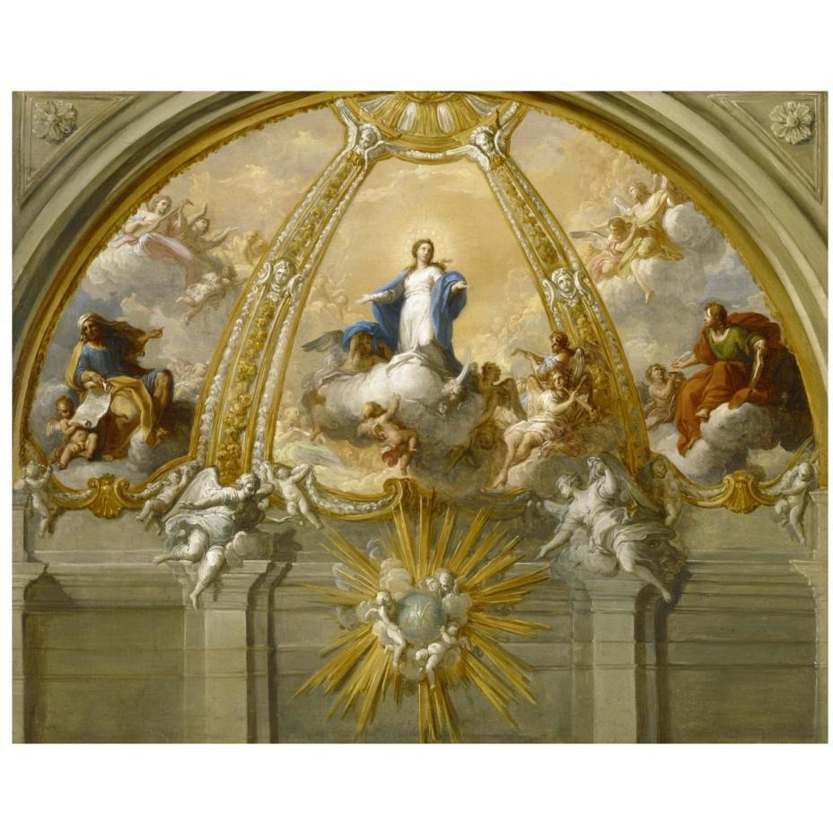 Immaculate Conception-Paper Art-22&quotx18"