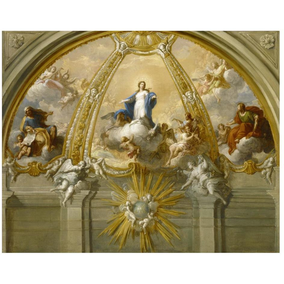Immaculate Conception-Paper Art-26&quotx22"