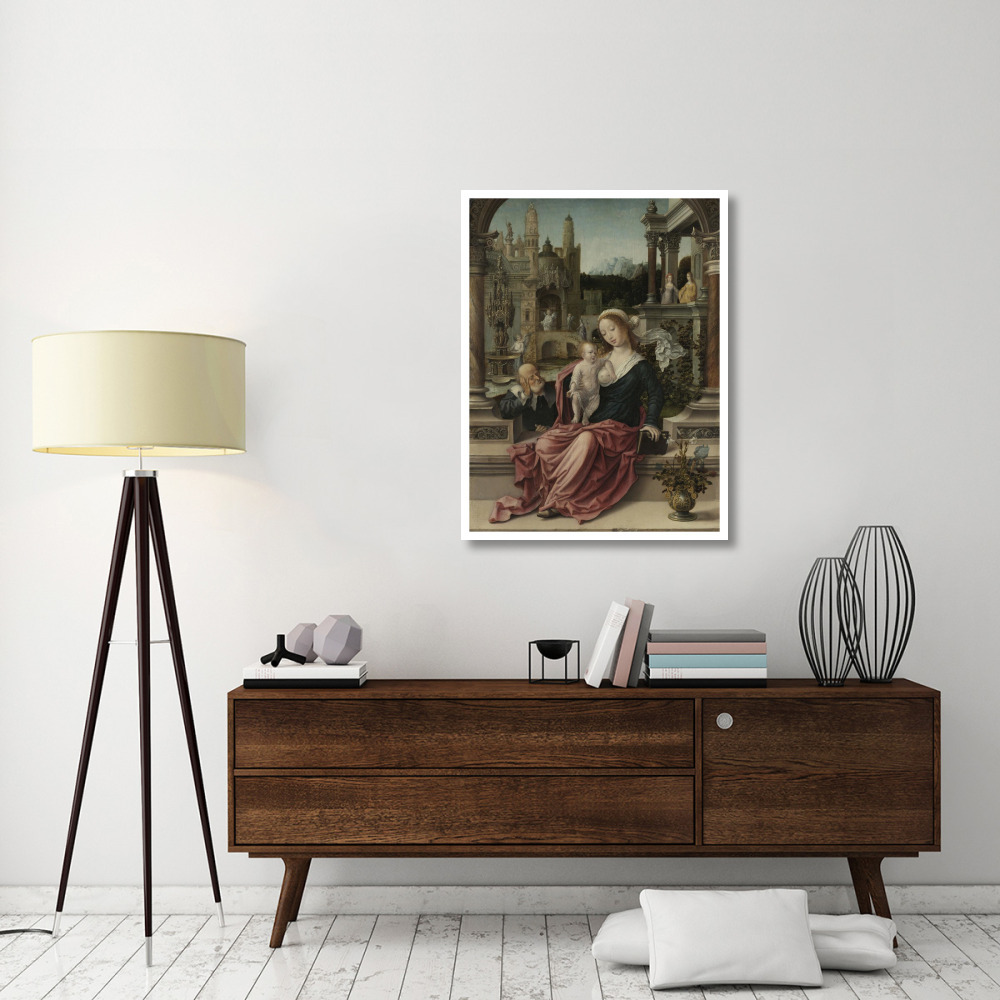 The Holy Family-Paper Art-32&quotx42"
