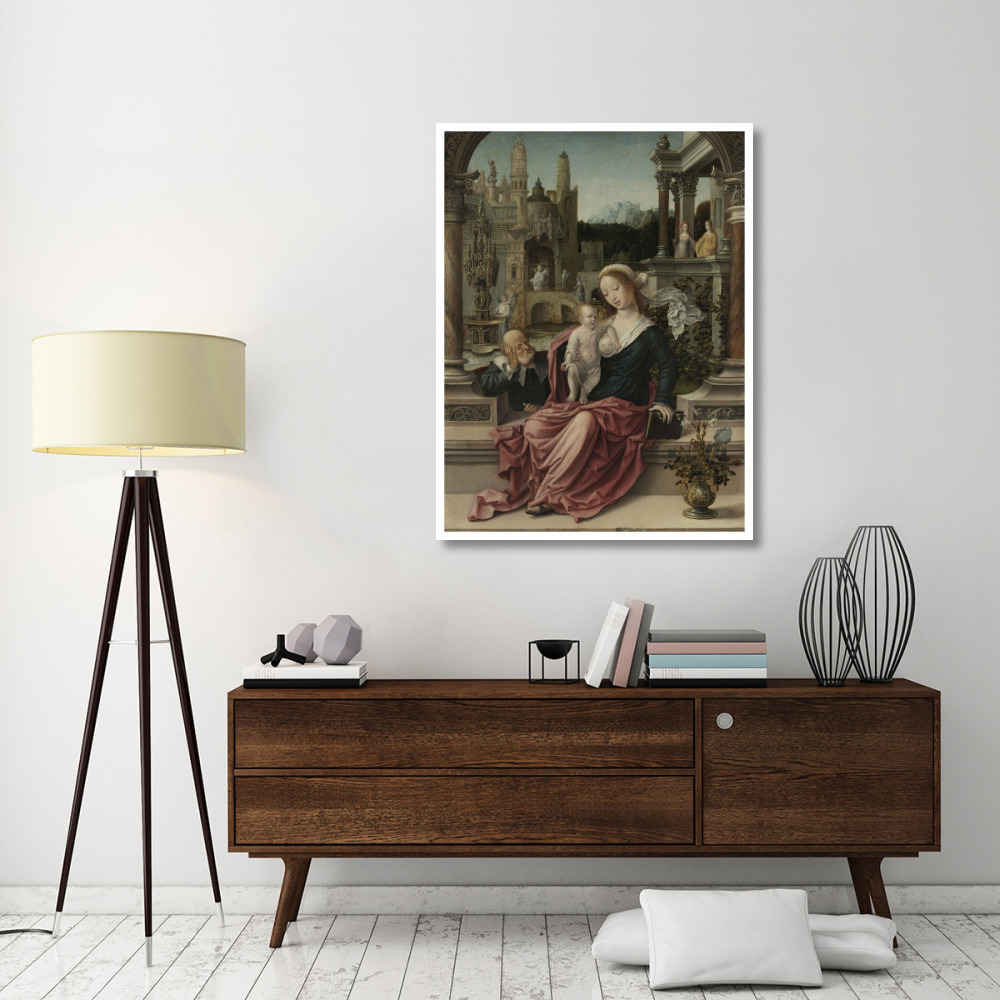 The Holy Family-Paper Art-38&quotx50"