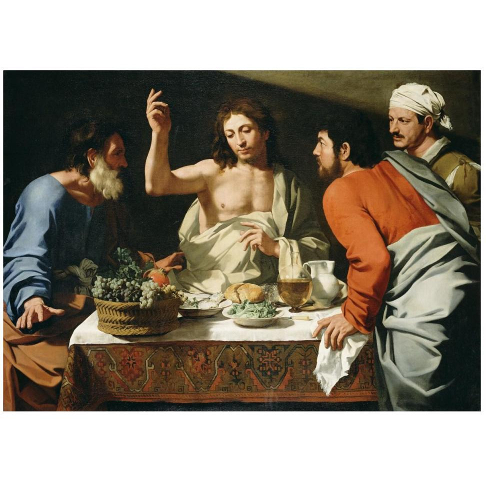 The Supper at Emmaus-Paper Art-46&quotx33"