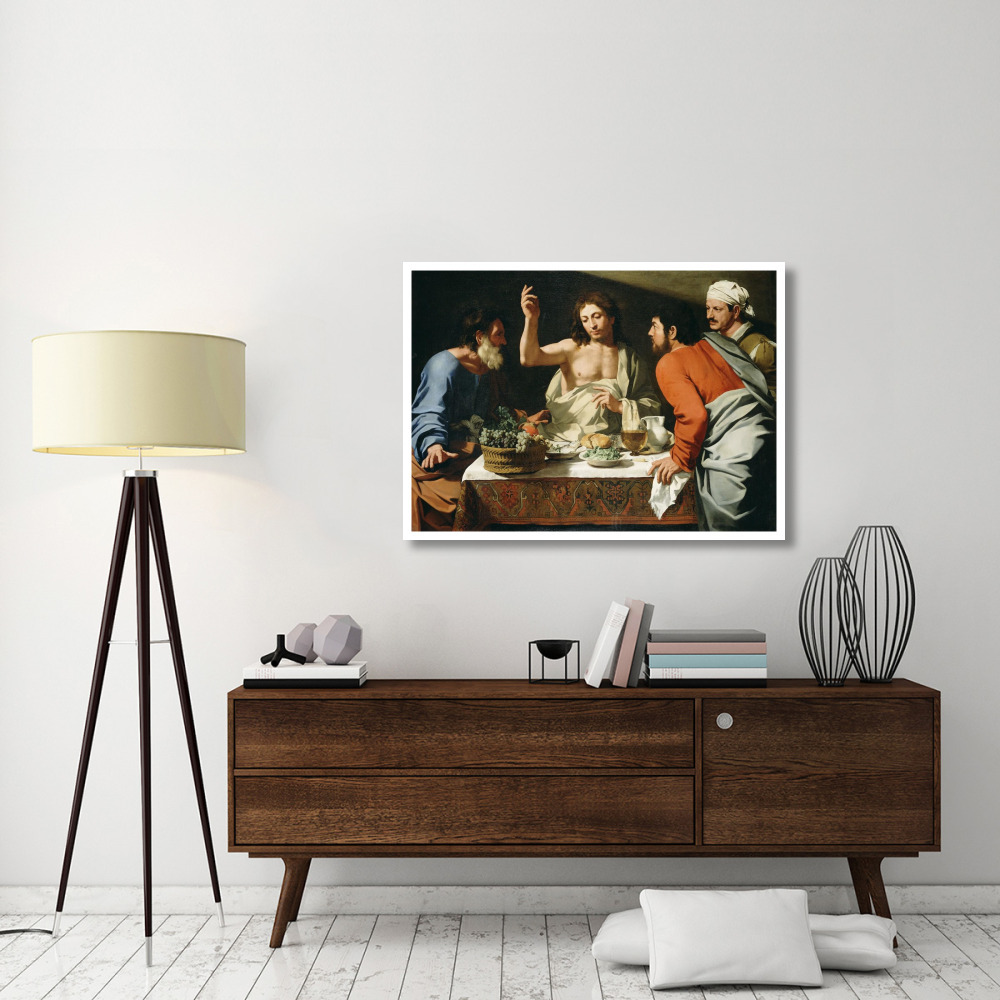 The Supper at Emmaus-Paper Art-46&quotx33"