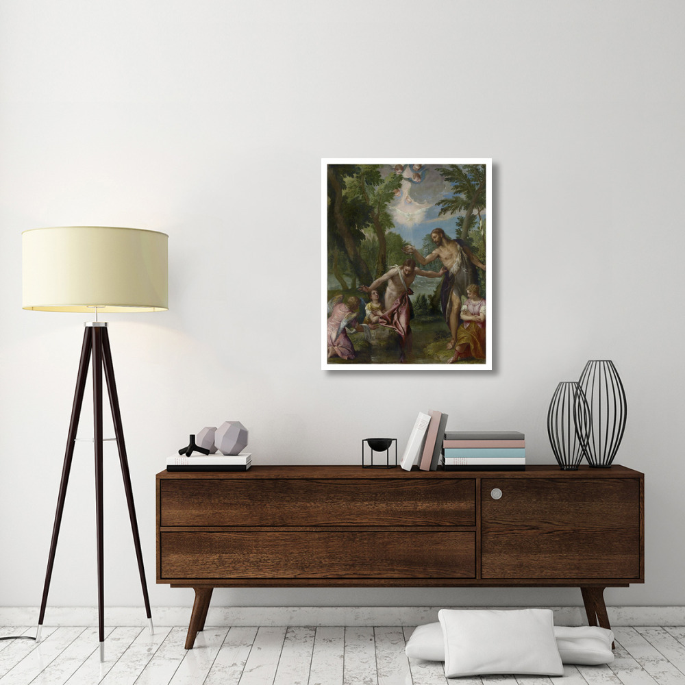 The Baptism of Christ-Paper Art-30&quotx37"