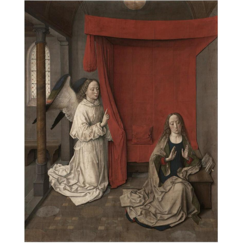 The Annunciation-Paper Art-24&quotx30"