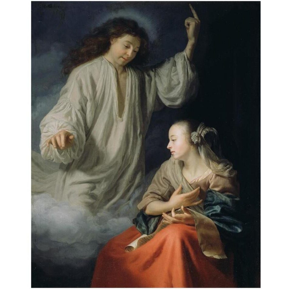 The Annunciation-Paper Art-30&quotx37"