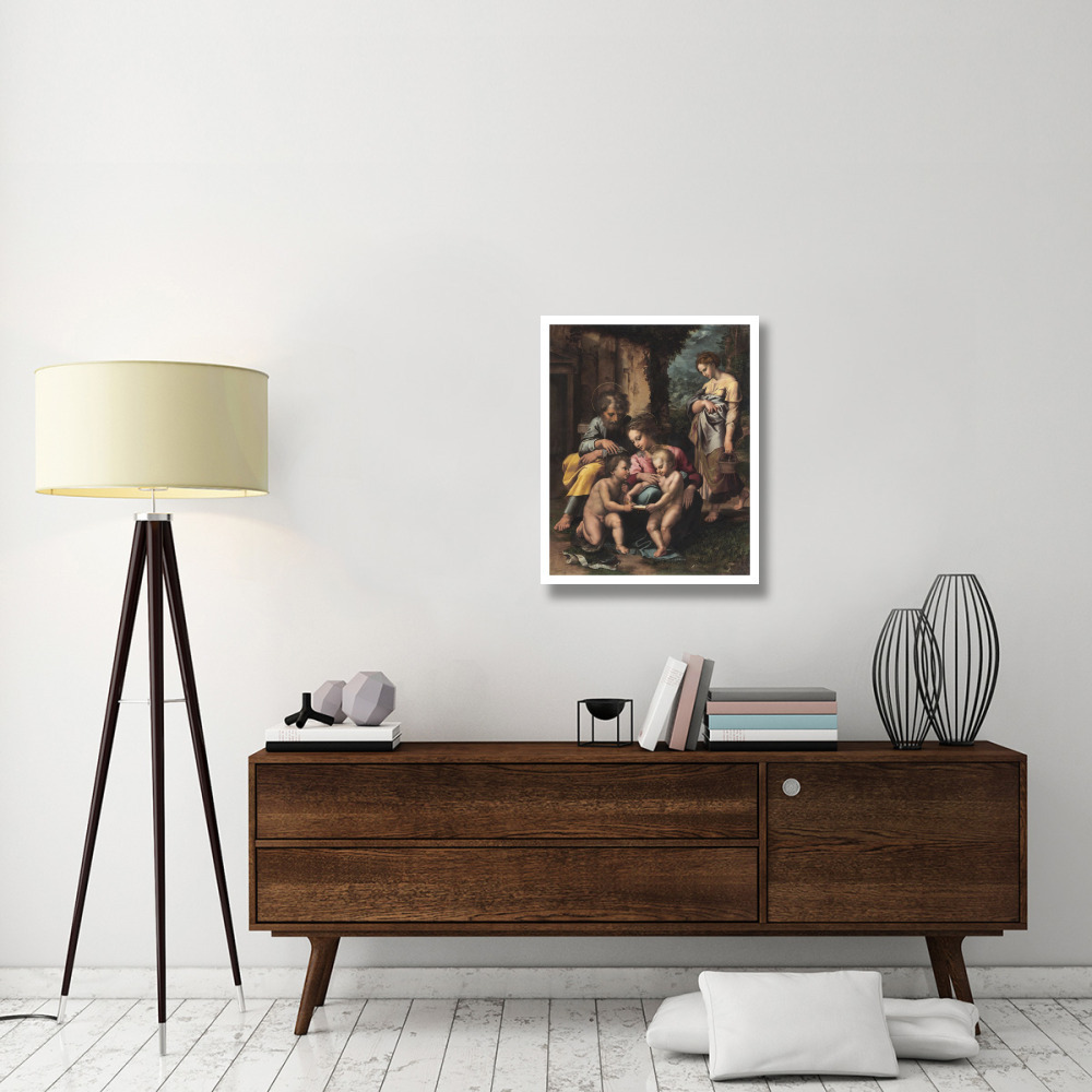 The Holy Family-Paper Art-24&quotx30"