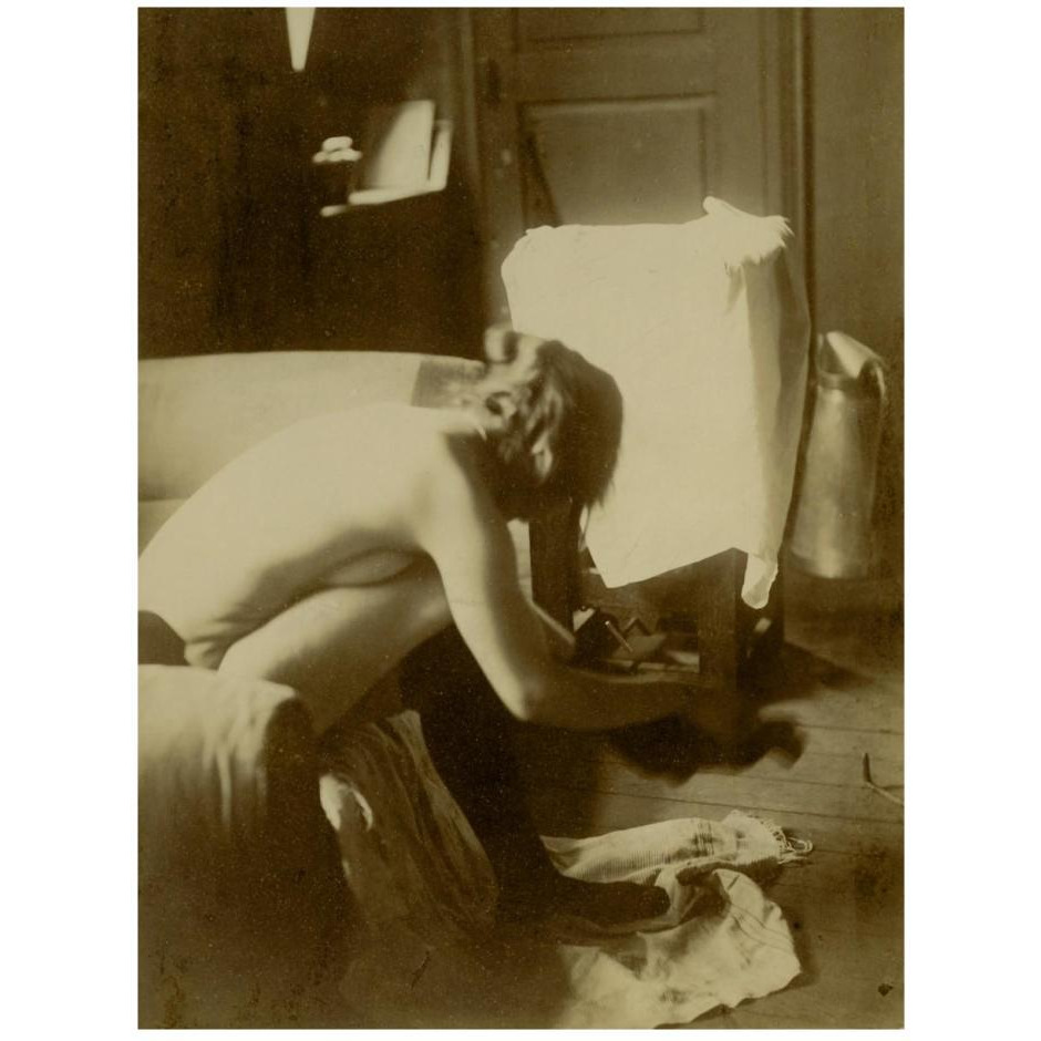 Seated Nude-Paper Art-20&quotx26"