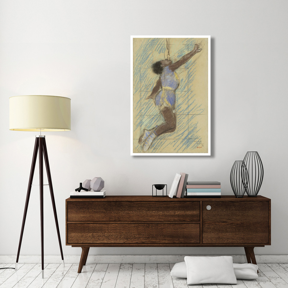 Miss Lala at the Fernando Circus-Paper Art-34&quotx50"