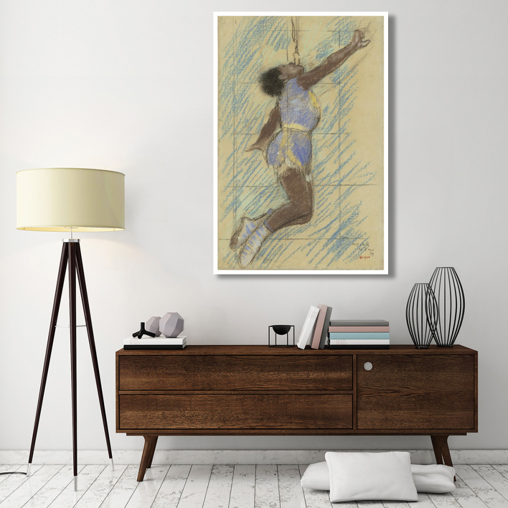 Miss Lala at the Fernando Circus-Paper Art-42&quotx62"