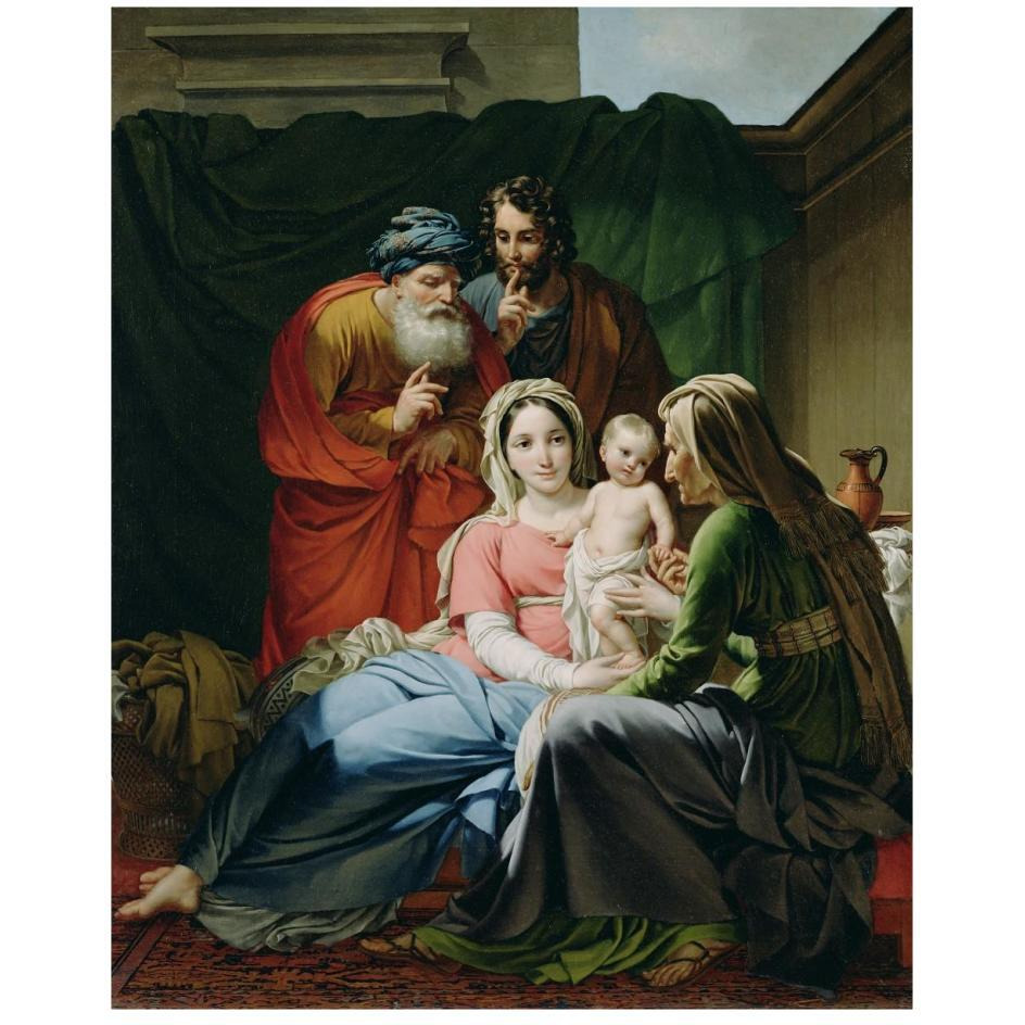 The Holy Family-Paper Art-22&quotx26"