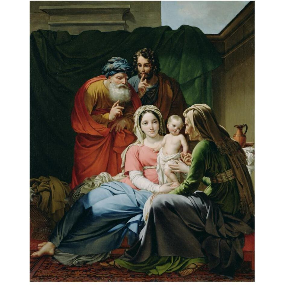 The Holy Family-Paper Art-24&quotx30"