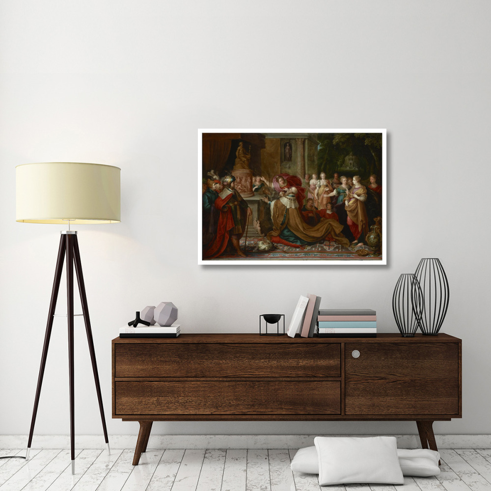 The Idolatry of Solomon-Paper Art-46&quotx33"