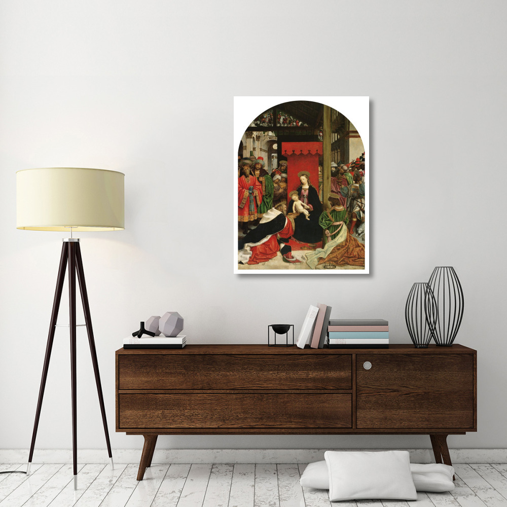 Adoration of the Magi-Paper Art-32&quotx42"