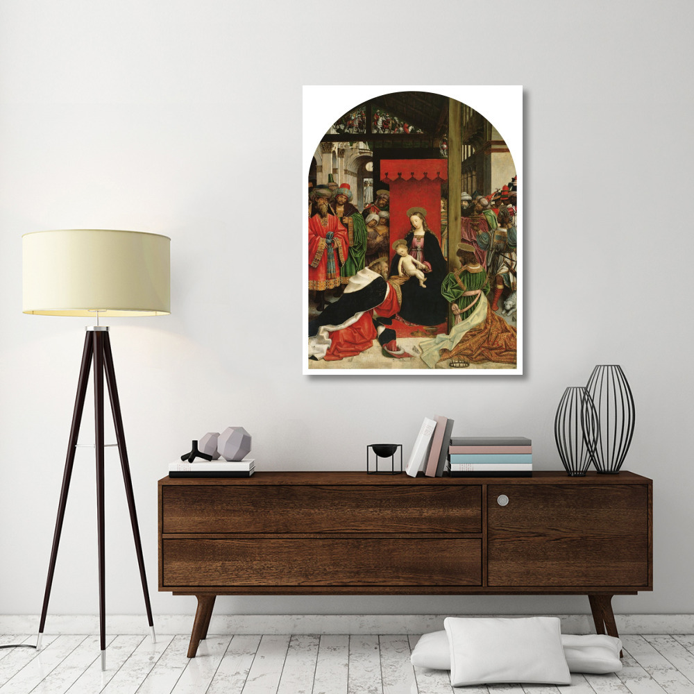 Adoration of the Magi-Paper Art-38&quotx50"
