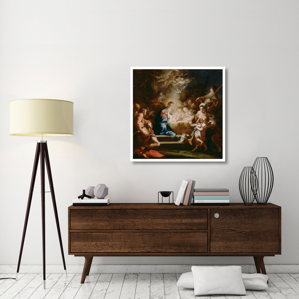 The Adoration of the Shepherds-Paper Art-38&quotx38"