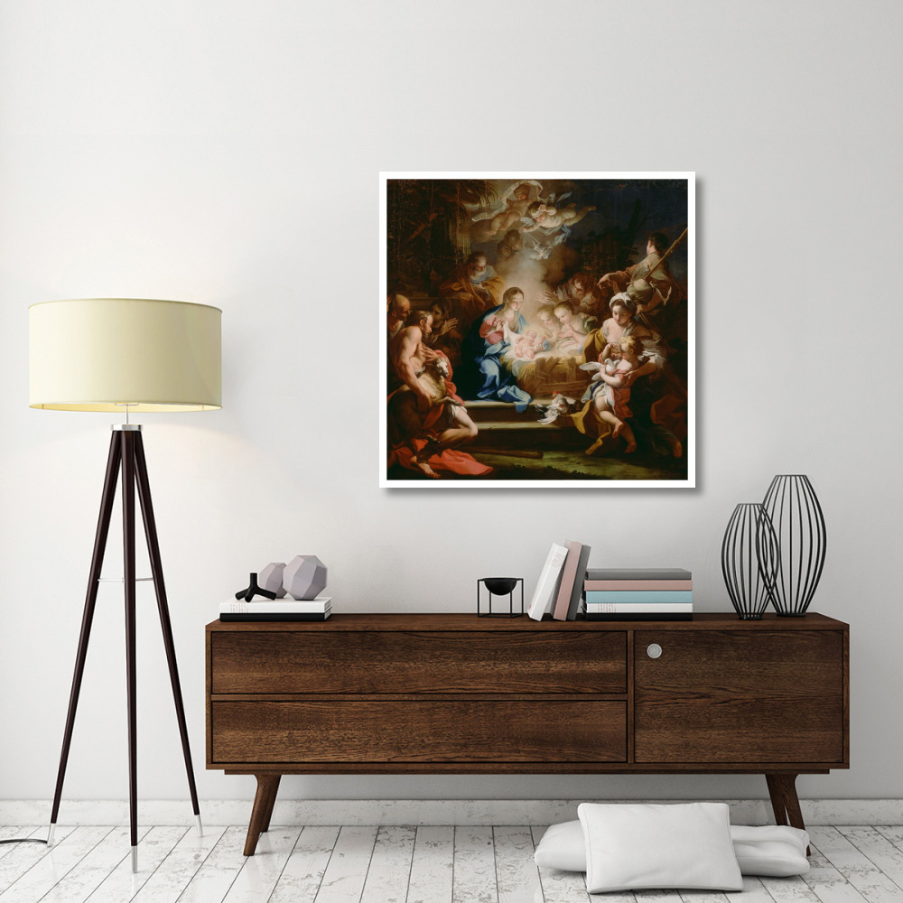 The Adoration of the Shepherds-Paper Art-42&quotx42"
