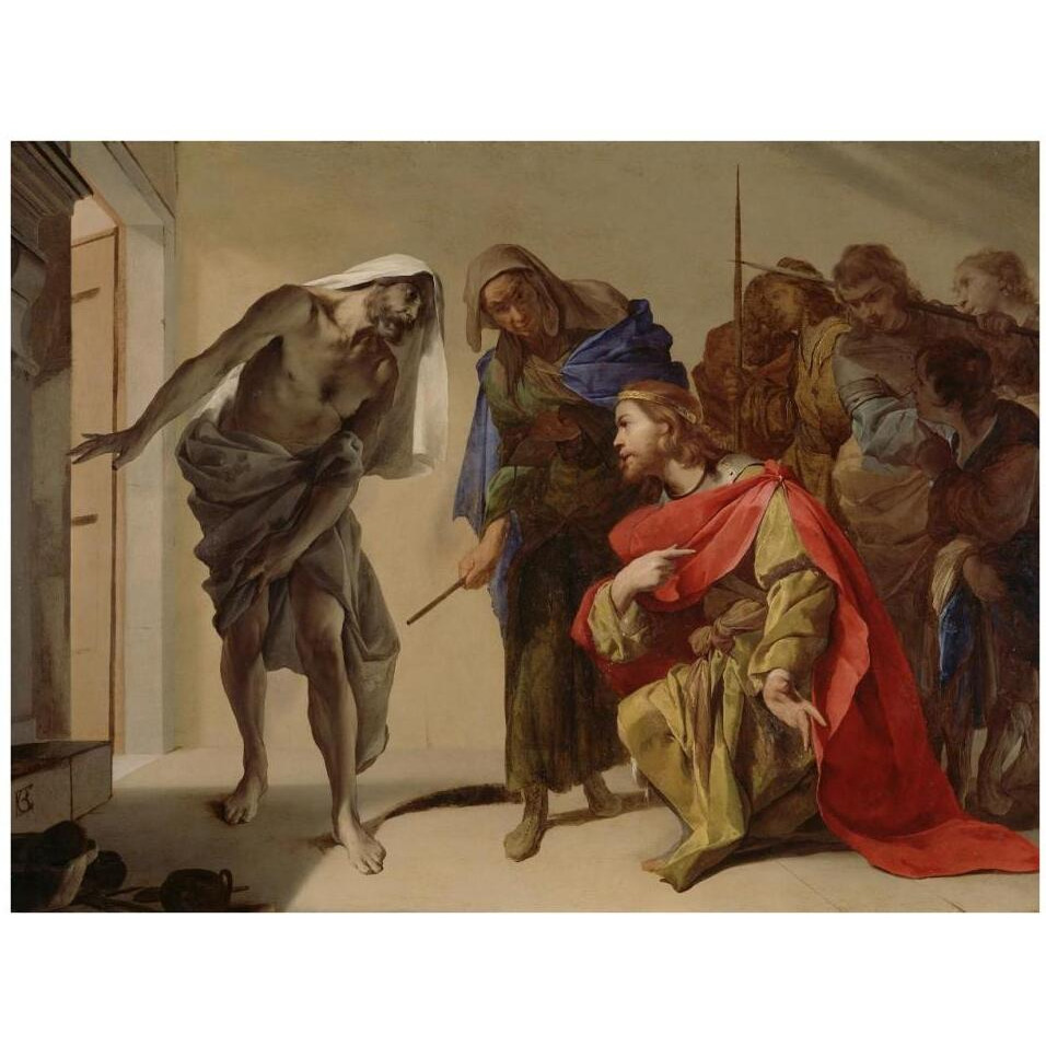 The Shade of Samuel Invoked by Saul-Paper Art-34&quotx26"