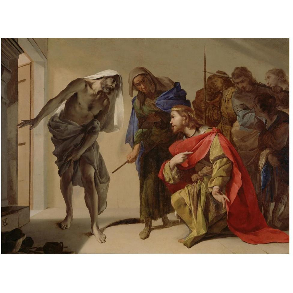 The Shade of Samuel Invoked by Saul-Paper Art-50&quotx38"