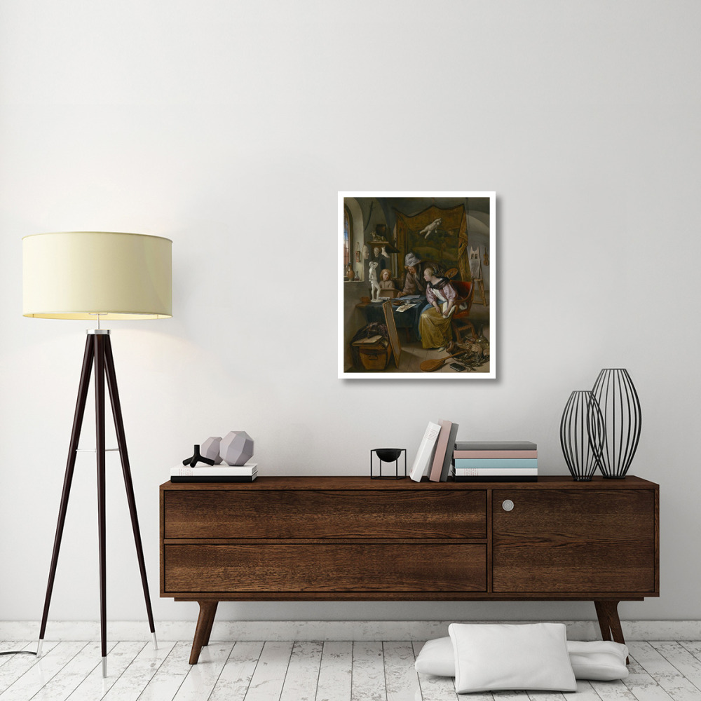 The Drawing Lesson-Paper Art-27&quotx32"