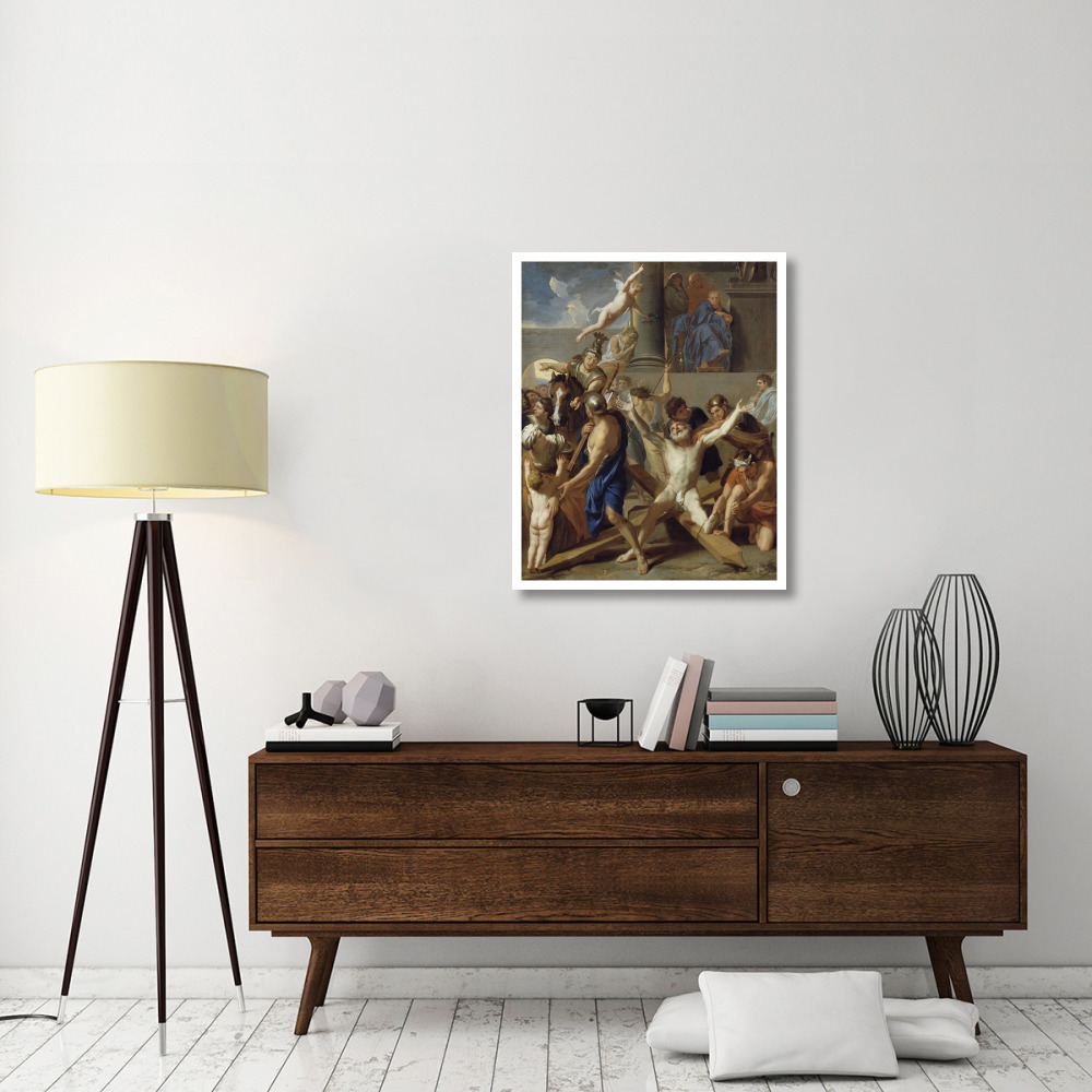 The Martyrdom of St. Andrew-Paper Art-30&quotx37"