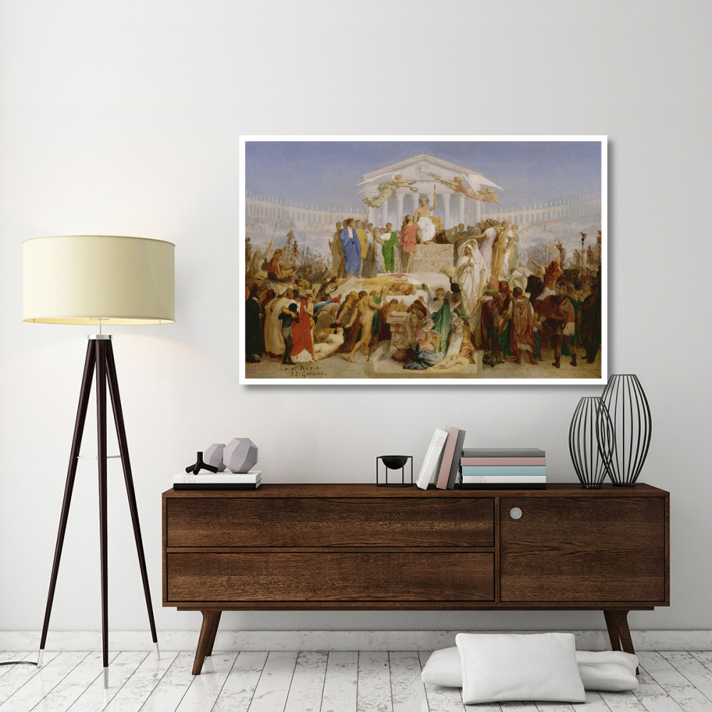 The Age of Augustus, the Birth of Christ-Paper Art-62&quotx42"