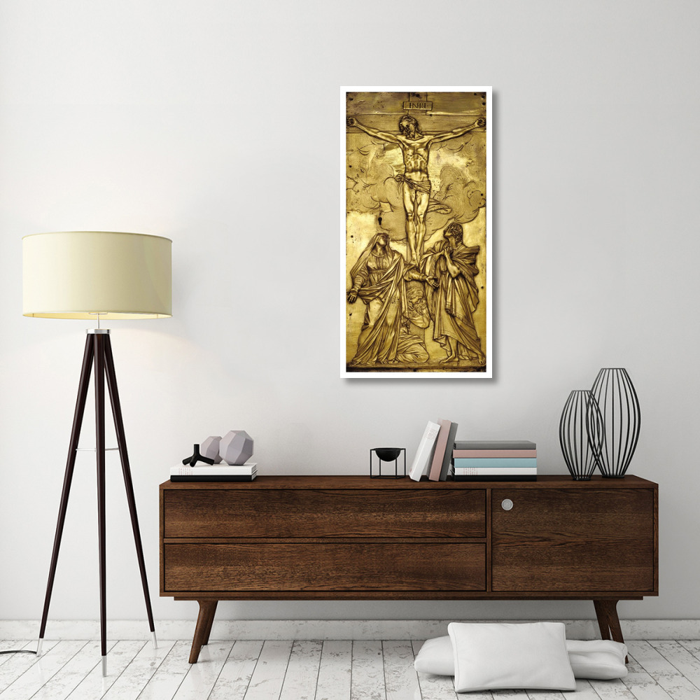 Tabernacle Door with the Crucifixion-Paper Art-26&quotx50"