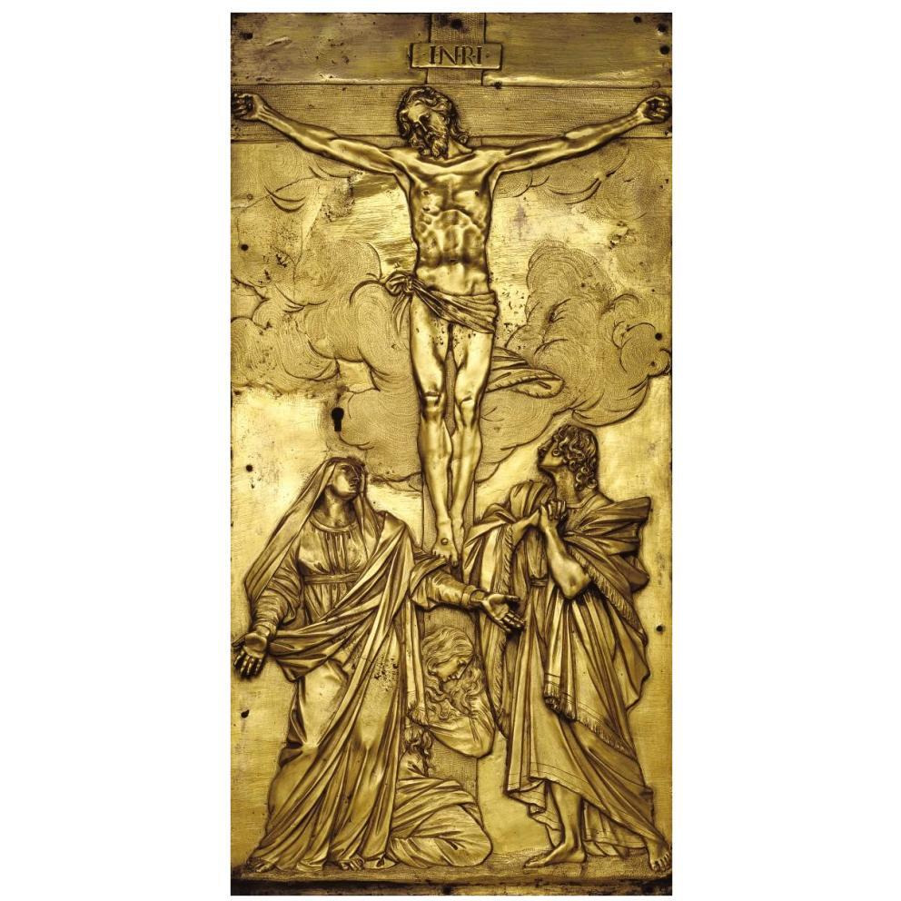 Tabernacle Door with the Crucifixion-Paper Art-38&quotx74"