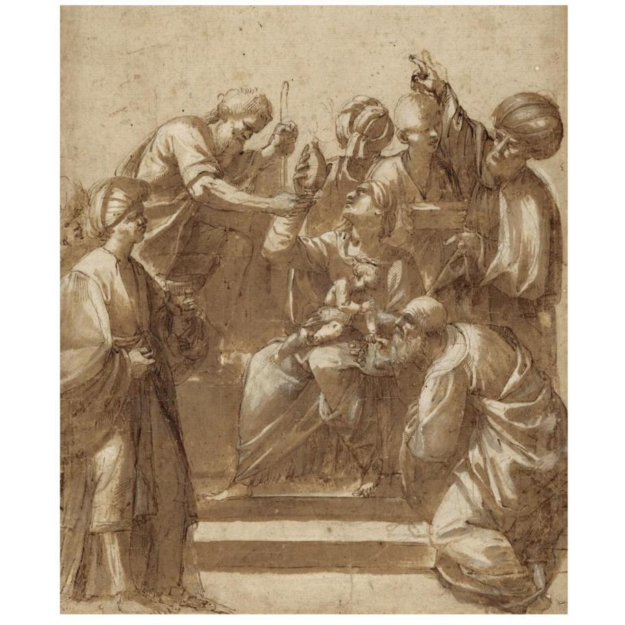 Adoration of the Magi-Paper Art-15&quotx18"