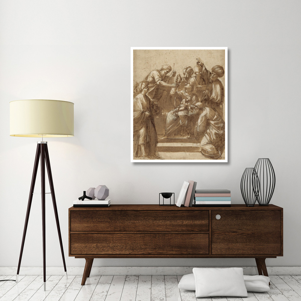 Adoration of the Magi-Paper Art-39&quotx46"