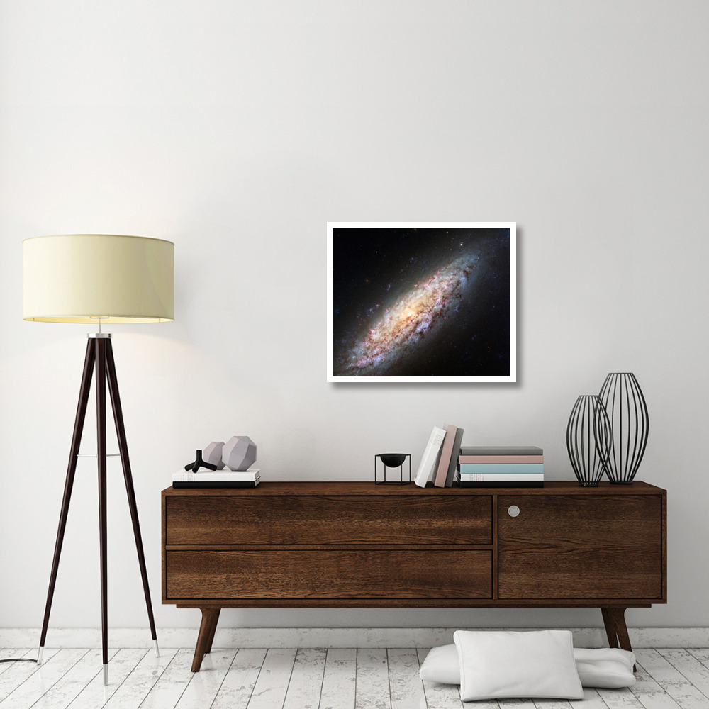 Spiral Galaxy NGC6503-Paper Art-32&quotx27"