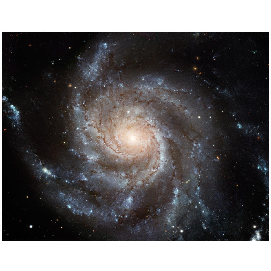 Messier 101 (M101)-Paper Art-26&quotx20"