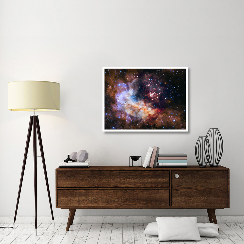 Westerlund 2 and Gum 29 Cluster and Star Forming Region-Paper Art-42&quotx32"