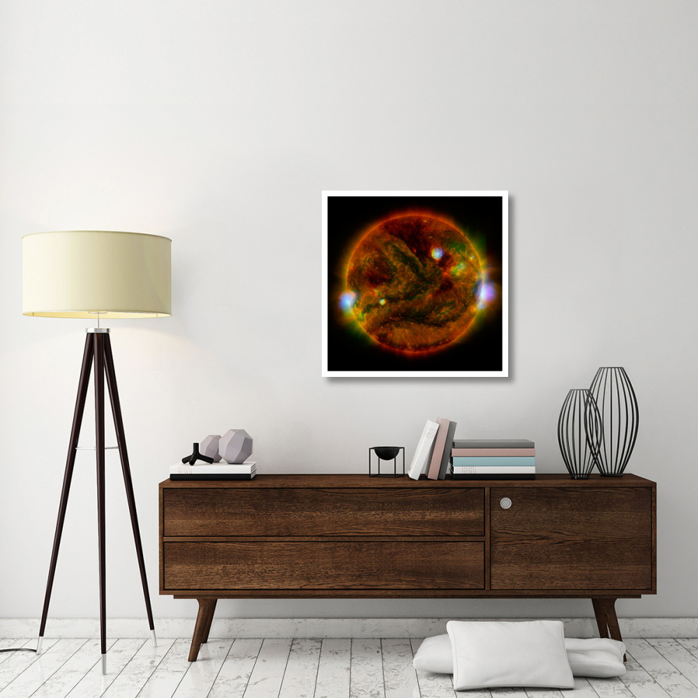 The Sun, taken by NuSTAR, April 29, 2015-Paper Art-32&quotx32"