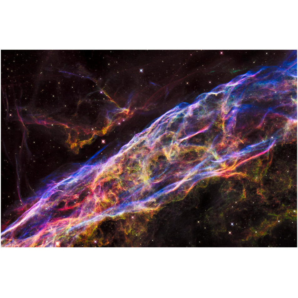 Veil Nebula - NGC 6960 - Cygnus Loop -Paper Art-38&quotx26"