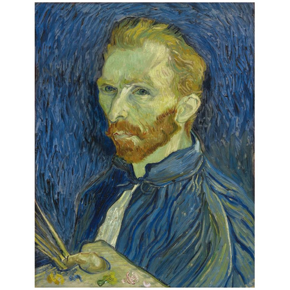 Self-Portrait, 1889-Paper Art-32&quotx42"