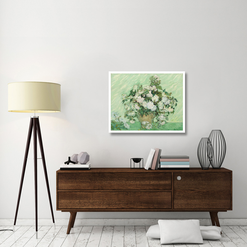 Roses, 1890-Paper Art-37&quotx30"